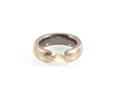 Fancy yellow Diamantring ca. 1,16 ct - Exklusive Diamanten und Farbsteine