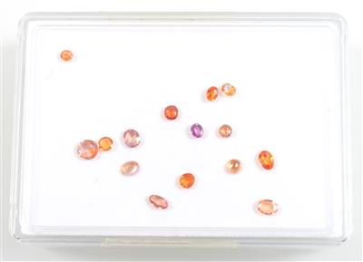 Lot lose Saphire zus.4,06 ct - Jewellery