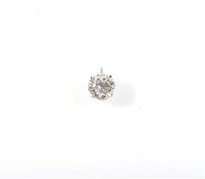 Brillantsolitäranhänger 1,66 ct - Exklusive Diamanten und Farbsteine