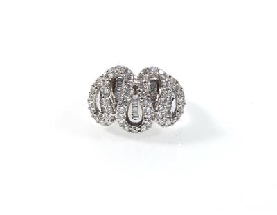 Diamantring zus. ca. 1,60 ct - Klenoty