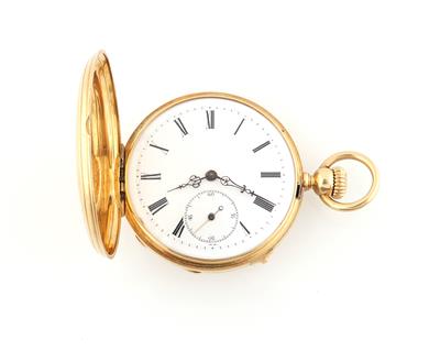 Herrentaschenuhr mit frühem Kroneaufzug - Uhren und Herrenaccessoires