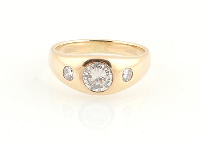 Brillantring zus. ca. 1,20 ct - Uhren und Herrenaccessoires