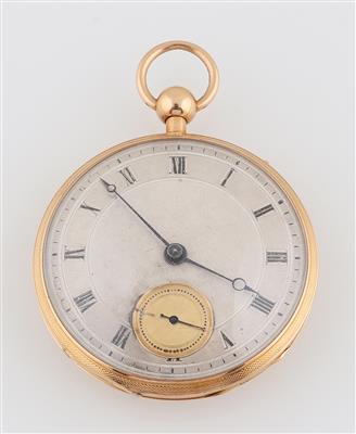 Französiche Taschenuhr mit Viertelstundenrepedition - Uhren und Herrenaccessoires