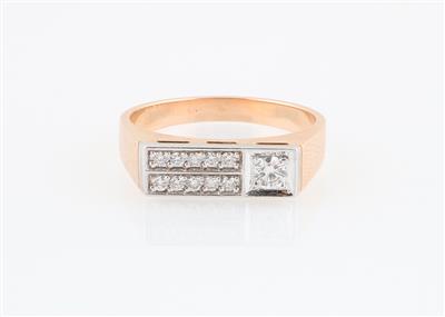 Brillantring zus. ca. 0,35 ct - Orologi