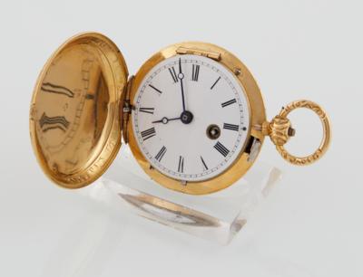 Dekorative Taschenuhr, um 1860 - Uhren- u. Herrenaccessoires