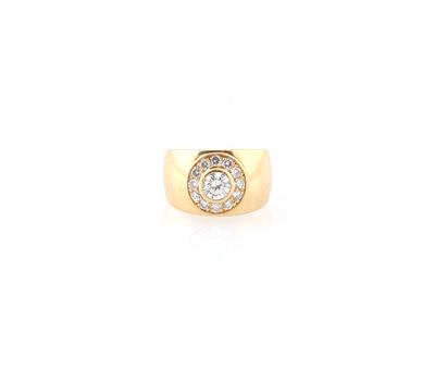 Brillantring zus. ca. 0,80 ct - Diamantschmuck