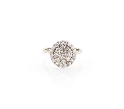 Brillantring zus. ca. 0,90 ct - Schmuck