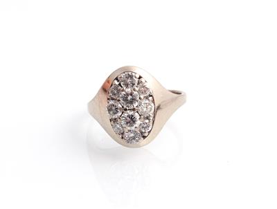 Brillantring zus. ca. 0,90 ct - Schmuck