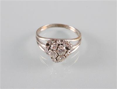 Brillantring zus. ca. 0,90 ct - Schmuck