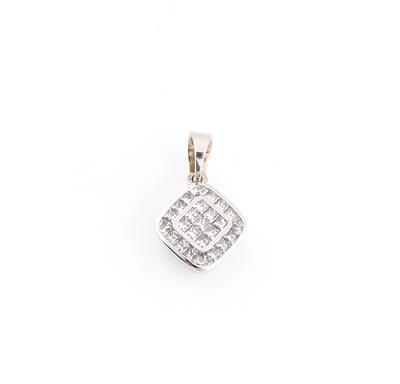 Diamantanhänger zus. ca. 0,55 ct - Schmuck