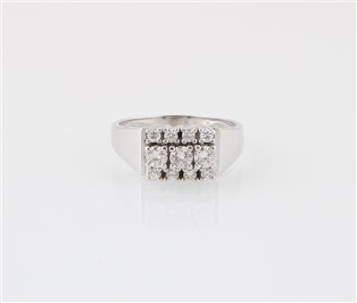 Brillantring zus. 0,74 ct - Gioielli