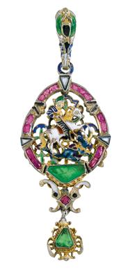 A St George pendant - Jewellery