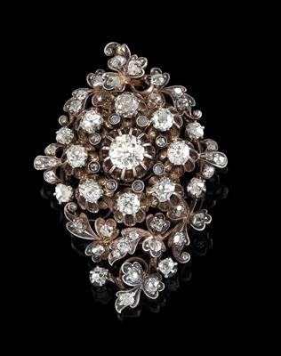 Diamantanhänger zus. ca. 4 ct - Juwelen