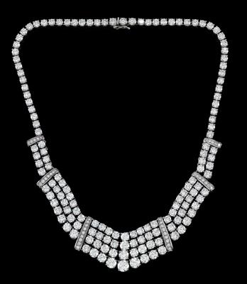 A brilliant necklace total weight c. 35.50 ct - Jewellery