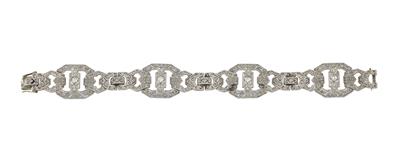 A diamond bracelet total weight c. 1.60 ct - Jewellery