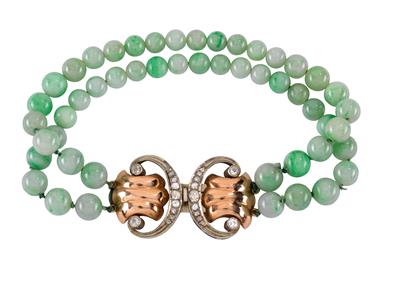 A jadeite bracelet - Klenoty