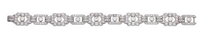 Diamantarmband zus. ca. 7,30 ct - Juwelen