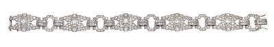A diamond bracelet total weight c. 7 ct - Jewellery