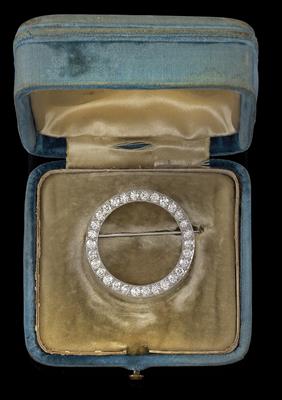 A Tiffany & Co. old-cut brilliant brooch, total weight c. 2.10 ct - Klenoty