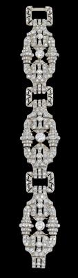 A brilliant bracelet, total weight c. 12 ct - Gioielli