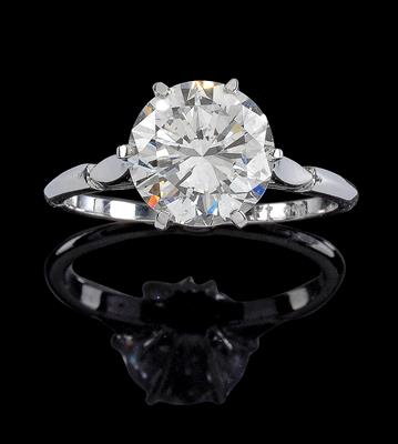 A brilliant solitaire 3.03 ct - Gioielli