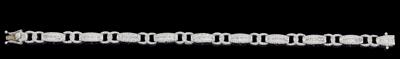 A diamond bracelet, total weight 1.36 ct - Gioielli