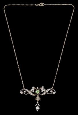 A diamond necklace, total weight c. 0.40 ct - Jewellery