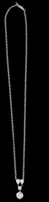 A diamond necklace, total weight c. 1.75 ct - Jewellery