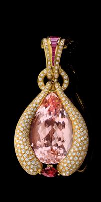 A morganite pendant 51.46 ct - Gioielli