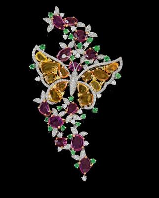 A butterfly brooch - Klenoty