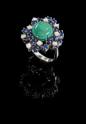A brilliant and turquoise ring - Klenoty