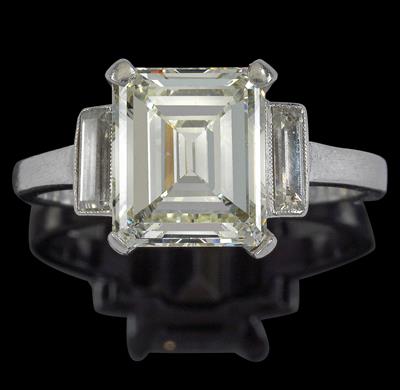 Diamantring zus. ca. 3 ct - Juwelen