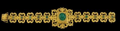 An emerald bracelet - Jewellery
