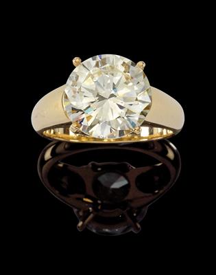 A brilliant solitaire, 5.88 ct - Gioielli