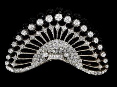 An old-cut diamond brooch total weight c. 3 ct - Klenoty