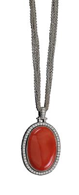 A brilliant and coral necklace - Klenoty