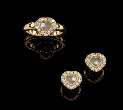 A Chopard ‘Happy Diamonds’ jewellery set - Klenoty