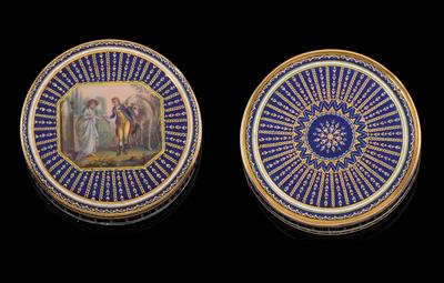 An enamel lidded box - Klenoty