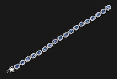 A brilliant and tanzanite bracelet - Klenoty