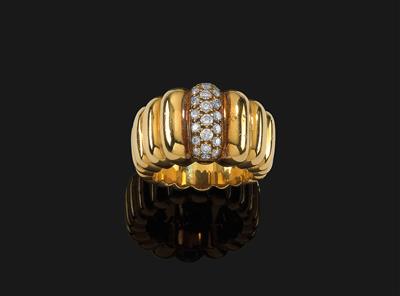 A brilliant ring total weight c. 0.50 ct - Klenoty