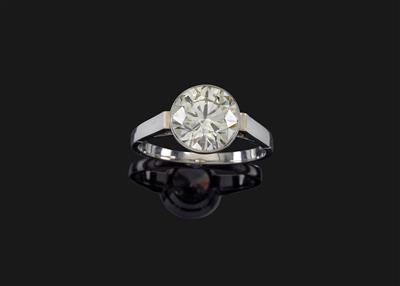 A brilliant solitaire c. 3 ct - Gioielli