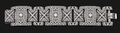 A diamond bracelet, total weight c. 29.10 ct - Gioielli