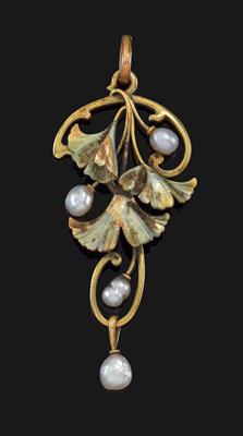 An Oriental pearl pendant - Klenoty