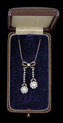 An old-cut diamond necklace, total weight c. 1.70 ct - Gioielli