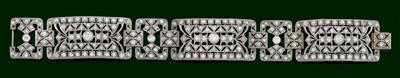 A diamond bracelet total weight c. 7 ct - Klenoty