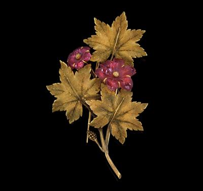 A floral brooch by Buccellati - Klenoty