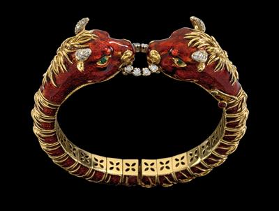 A bull’s head bangle by Frascarolo - Klenoty