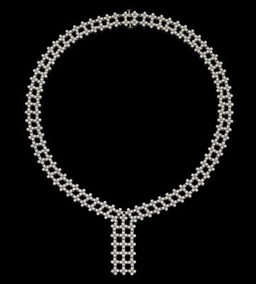 A brilliant necklace by Tiffany & Co, total weight c. 14 ct - Jewellery