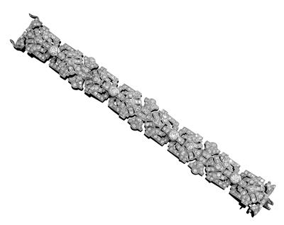 An old-cut diamond bracelet total weight c. 14 ct - Gioielli