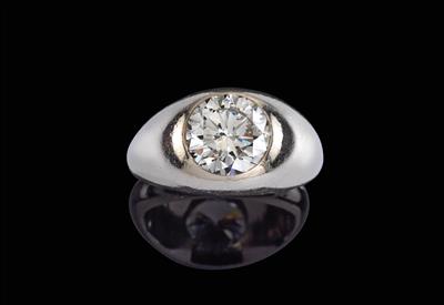 A brilliant solitaire c. 3.70 ct - Jewellery